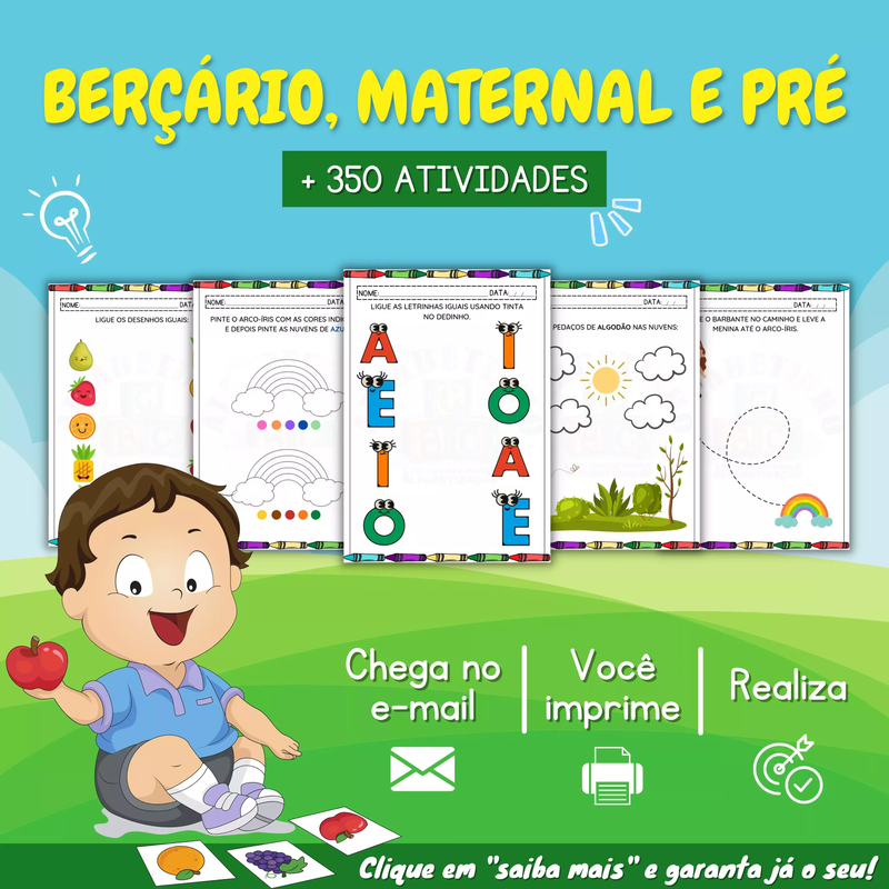 atividades bercario maternal pre escola