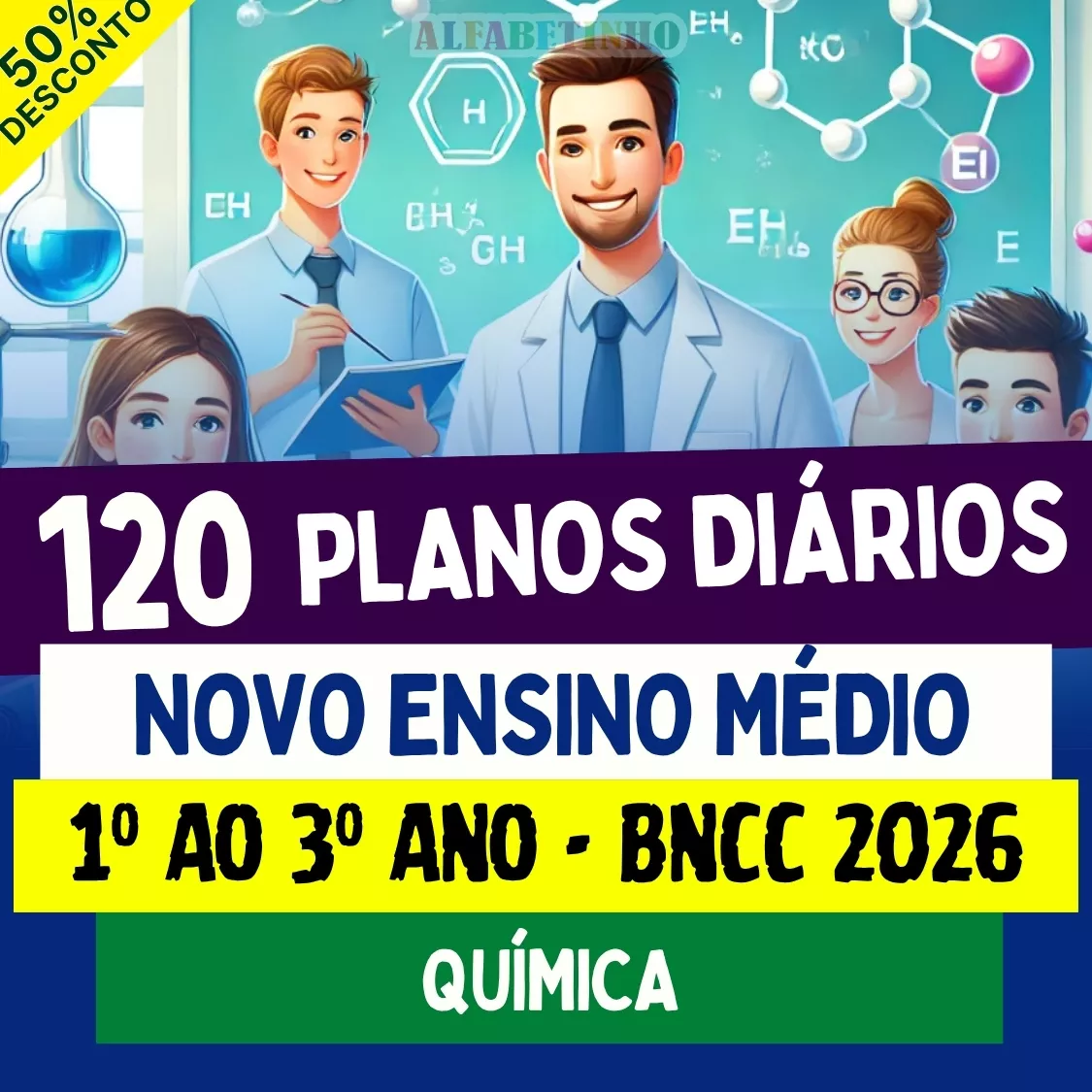 plano de aula pronto diário novo ensino médio, bncc, química