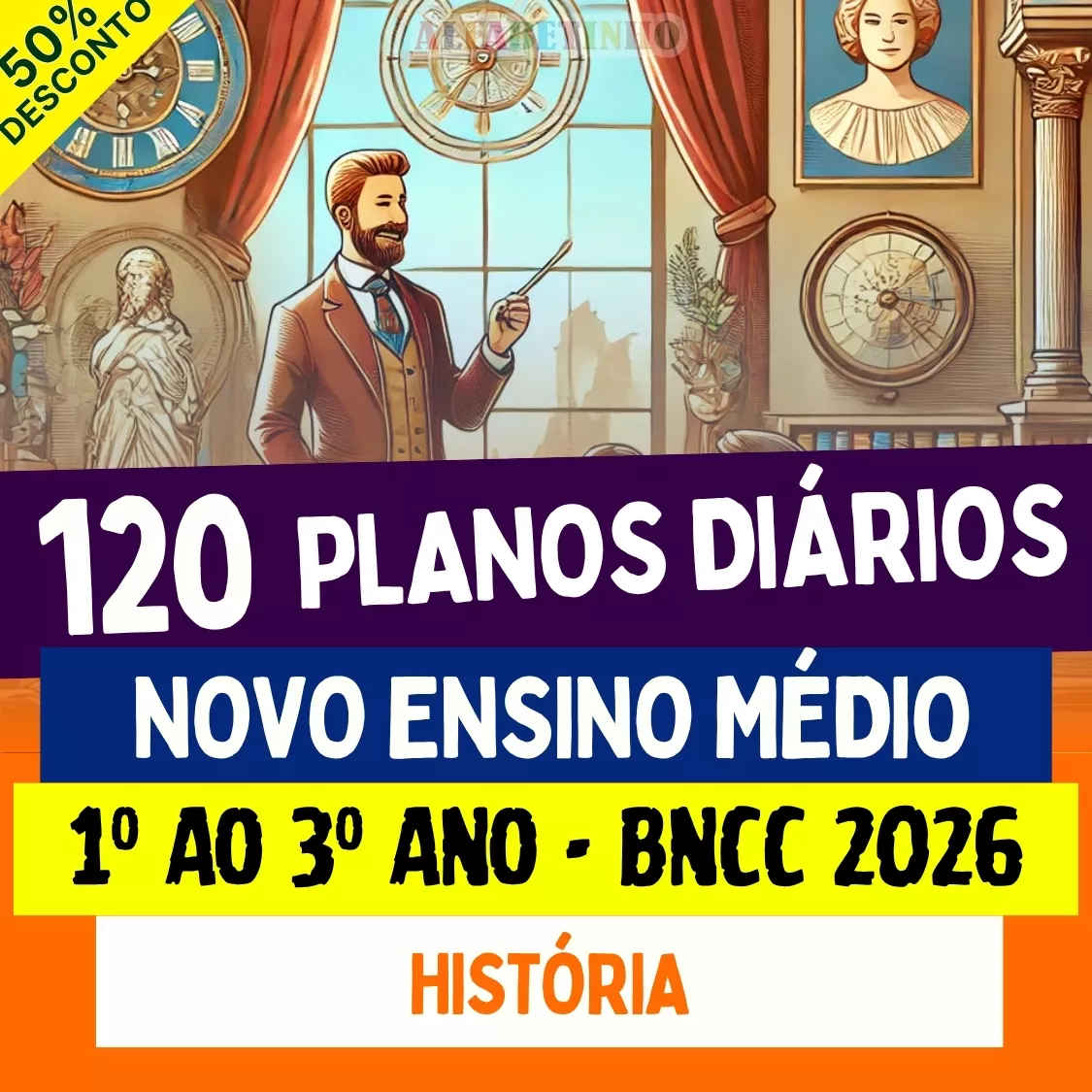 plano de aula pronto diário novo ensino médio, bncc, história