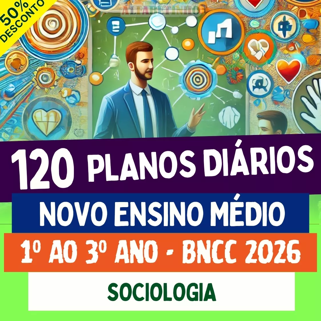 plano de aula pronto diário novo ensino médio, bncc, sociologia