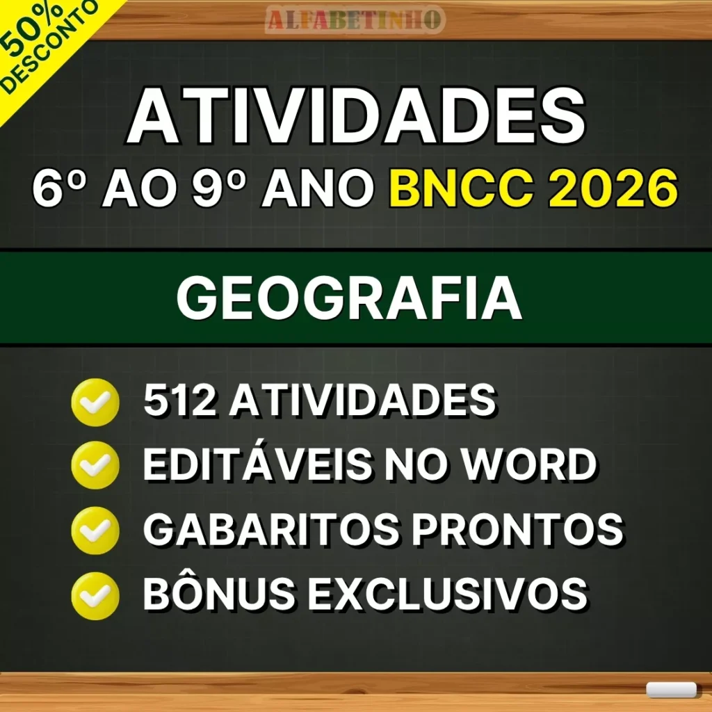 atividades prontas fundamental 2 6°ao 9° bncc 2026 7