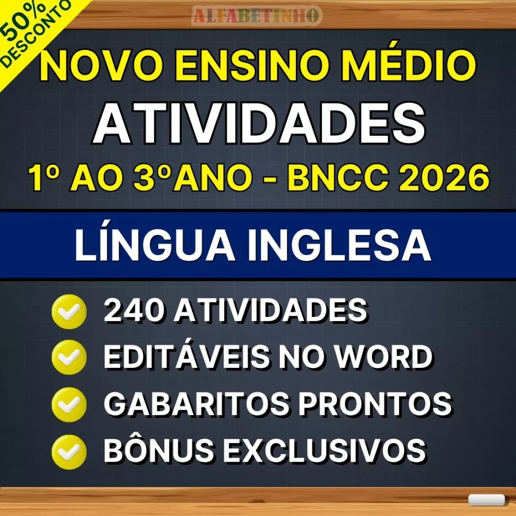 atividades prontas novo ensino medio bncc 2026 4