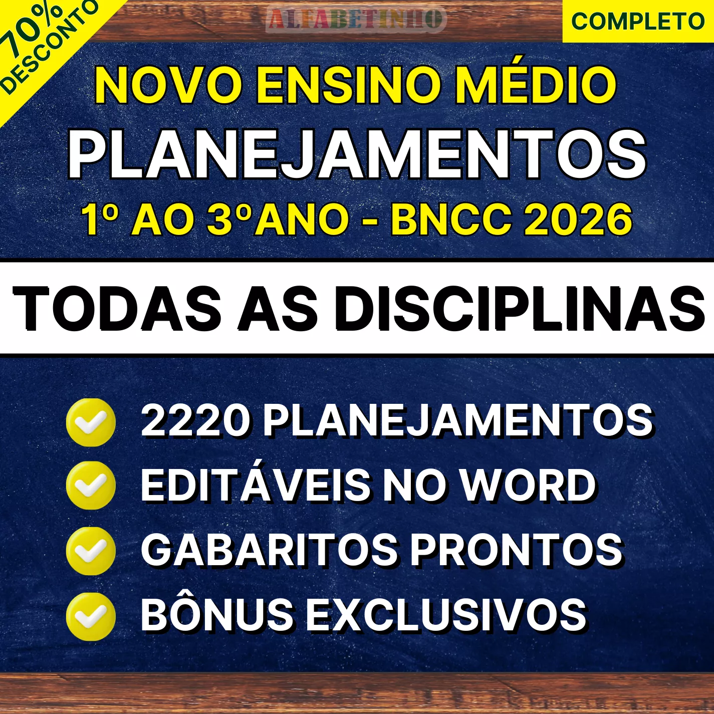 planejamento de aula pronto anual bimestral novo ensino medio bncc 2026 2