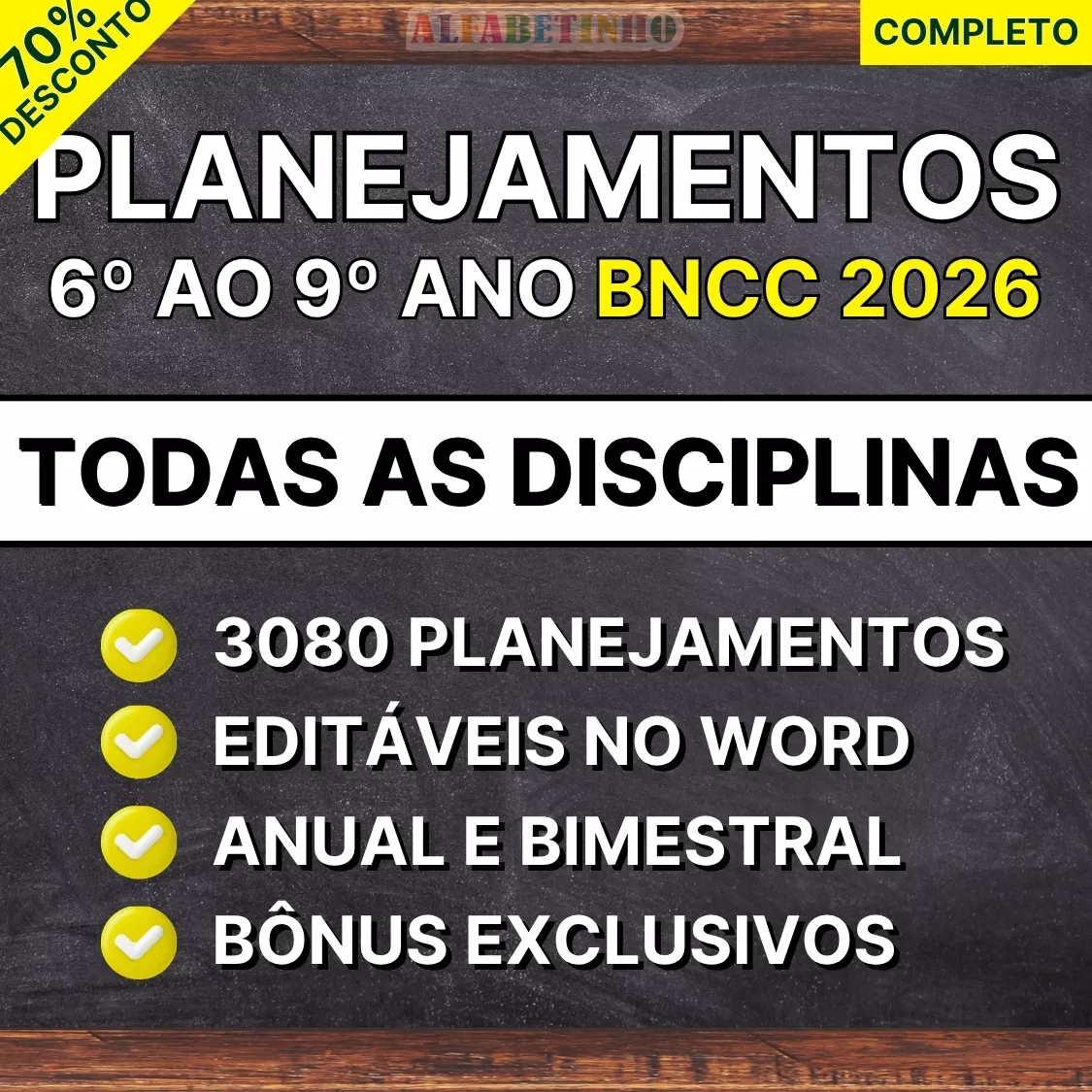plano de aula pronto 6º ao 9º ano bncc 2026, todas as disciplinas, 3080 planos de aula prontos, editáveis no word, anual e bimestral