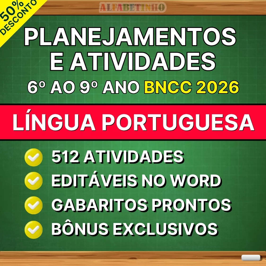 plano de aula pronto e atividades, 6º ao 9º ano bncc 2026, língua portuguesa, 512 atividades