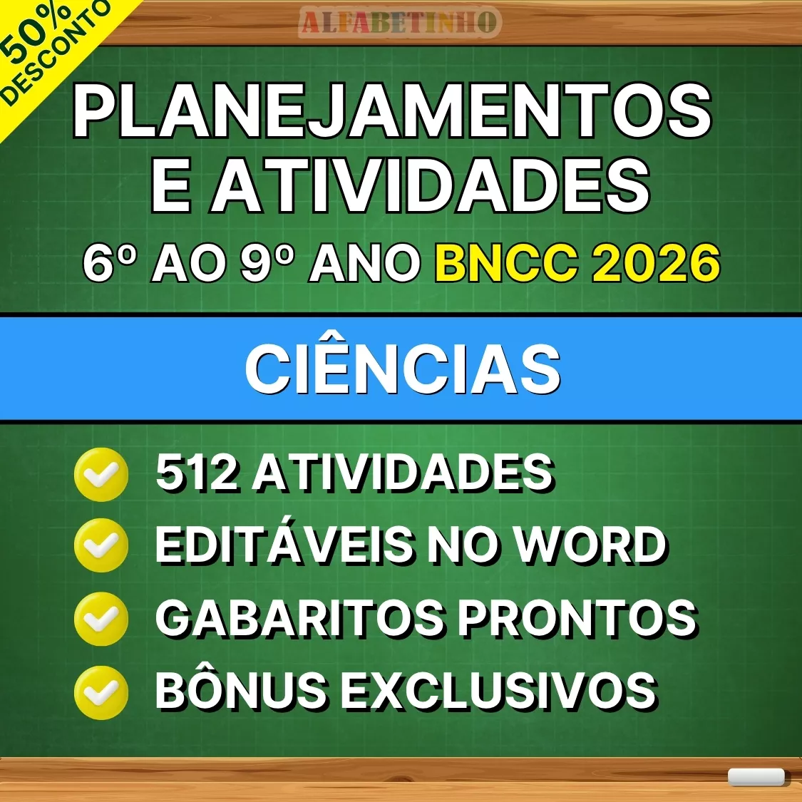 plano de aula pronto e atividades, 6º ao 9º ano bncc 2026, ciências, 512 atividades