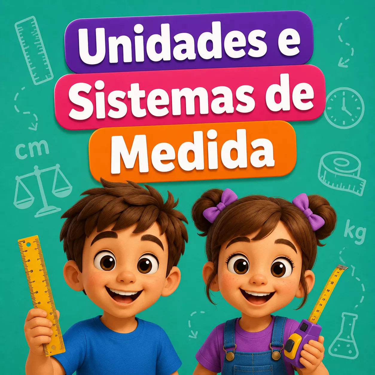 unidade e sistema de medidas - bncc - 1 ano - 2 ano - 3 ano - 4 ano - 5 ano